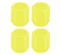 Brillo En Las Tapas De La Válvula De Neumáticos Oscuros - Tapón De Neumático Nocturno, Sello De Válvula LED | Conjunto De Tapa Fluorescente De 4 Piezas, Cubierta De Aire De Vástago Brillante Para Bici