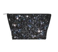 Brillo Galaxy Impreso No Brillo Real, Bolsa de artículos de tocador Bolsa de Maquillaje Bolsa de cosméticos Bolsa de artículos de tocador de Viaje portátil
