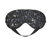 Brillo Galaxy Impreso No Brillo Real, Cubreojos completos Antifaz bloqueador de luz Antifaz para dormir Antifaz suave con los ojos vendados Noche