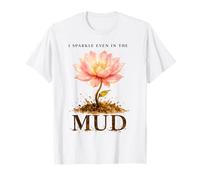 Brillo Incluso en el Barro, Divertido Mudding Princess Muddy Run Camiseta