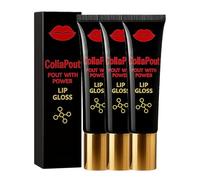 Brillo labial de lujo Herbionyx,suero potenciador de labios Herbionyx,suero Hydra ip Gloss,aceites ip hidratantes y nutritivos,suero Herbionyx Plumper,reduce la hidratación fina,no pegajoso (3PCS)