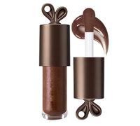 Brillo Labial De Otoño Barra De Labios Chocolate Con Brillo Hidratante | Efecto Espejo Brillo Labial Marrón Oscuro Para Mujeres Señoras Maduras Maquillaje De Cosplay Belleza Cumpleaños Días