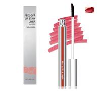 Brillo labial despegable, un delineador labial mate despegable con un labial líquido brillante de alta pigmentación, resistente a las manchas y de larga duración, apto para todo tipo de piel