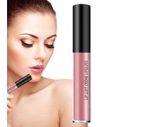 Brillo Labial Maquillaje - Labial Líquido Duradero Con Efecto Voluminizador - Barra Hidratante Impermeable Para Uso Diario, Fiestas Y Cuidado Labial Intenso