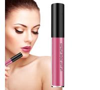Brillo Labial Maquillaje, Labial Líquido Duradero Con Efecto Voluminizador, Stick Hidratante Efecto Volumen Resistente al Agua para Uso Diario, Fiestas, Amigos, Principiantes y Familia