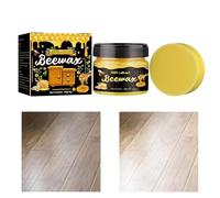 Brillo para Muebles de Madera - 80 Gramos de Brillante Restauradora - Limpiatablas con Esponja | Para Dormitorio Cocina Apartamento Gabinete Puerta Mesa Hogar