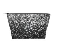 Brillo Plateado Brillante, Bolsa de artículos de tocador Bolsa de Maquillaje Bolsa de cosméticos Bolsa de artículos de tocador de Viaje portátil