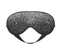Brillo plateado brillante, Cubreojos completos Antifaz bloqueador de luz Antifaz para dormir Antifaz suave con los ojos vendados Noche