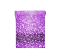 Brillo púrpura Brillante, Squeeze Top Wallet Bolsa de Almacenamiento para Mujer Monedero pequeño Bolsa de Cambio