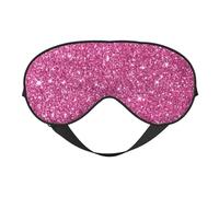 Brillo rosa brillante, Cubreojos completos Antifaz bloqueador de luz Antifaz para dormir Antifaz suave con los ojos vendados Noche