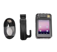 Brilluxa Body CAM, cámara de Seguridad, grabadora portátil, 2,4 Pulgadas de aplicación de la Ley CAM 4K 120 ° Gran Angular HD Infrarrojo IP68 Implaz de Video grabación de Video