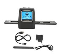 Brilluxa Escáner de Película, Escáner Integrado de 35mm/135mm para Diapositivas y Negativos, Pantalla LCD de 2.4", Convertidor de Película Digital de Alta Resolución, Escáner para Fotos y Negativos