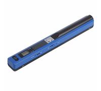 Brilluxa Escáner Portátil de Mano, Escáner de Documentos e Imágenes, Escáner Móvil A4 en Color, Escaneo JPG/PDF, Lector USB para Fotos y Documentos (Azul)