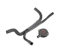 Brilluxa Manguera de ventilación, manguera de ventilación del cárter, tubo de ventilación PCV 11157501567 compatible con motor E46 318i M43, válvula de ventilación de entrada de