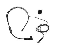 Brilluxa Microphone à condensateur pour casque de Fitness, Microphone à condensateur pour PGA31 SM31 SM35 (Grey)
