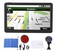 Brilluxa Navegación GPS para coche, pantalla táctil capacitiva de 9 pulgadas, almacenamiento de 256 MB 8 GB, navegador de mapas europeo, reemplazo de dispositivo GPS de resolución de 800 x 480