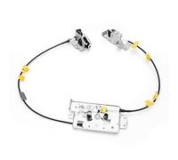 Brilluxa Pestillo de puerta, conjunto de pestillo de cerradura de puerta trasera izquierda con cable, compatible con Extended Cab Pickup 2004-2008, 6L3Z-18264A01-B