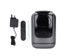 Brilluxa Proyector, proyector de video LCD LED 4K con 1 GB de RAM 32 GB ROM y soporte plegable, proyector Bluetooth inalámbrico con control remoto para sistema Android 11