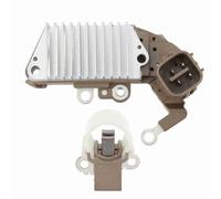 Brilluxa Regulador del alternador, portaescobillas compatible con Accord, regulador del de carga 126000-2470 8090-4424