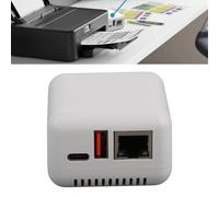 Brilluxa Servidor de Impresión de Red, Servidor de Impresión USB 2.0 5V, Print Server LAN e Inalámbrico, Compatible con Windows XP, Android y Linux 3.4, Compartición de Impresora sin Cables