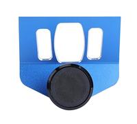 Brilluxa Soporte para teléfono, soporte de consola central de aluminio azul, soporte para teléfono celular, soporte para teléfono, compatible con Serie 2 F45 F46 2015-2018