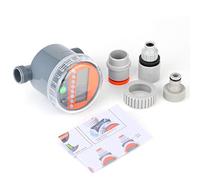 Brilluxa Temporizador de Agua, Controlador de riego a batería, Temporizador de Manguera G1-1 4 DN32 para riego de jardín, válvula de Control de riego por Goteo