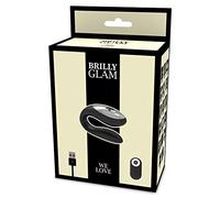 Brillo Glam We Love Vibrador Parejas Control Remoto Negro 1ud
