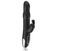 Brilly Glam Conejo vibrador y rotador Moebius compatible con WatchMe Wireless 1 ud