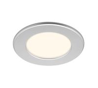 BRILONER 1 x LED Recessed Spotlight 230 V, LED Spotlight Bathroom IP44, Ceiling Spotlight Infinitely Dimmable, LED Spotlights, Flat Ceiling Spots, Bathroom Lamp