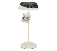 BRILONER - Alusta lampara de mesa sin cable, control táctil regulable, función memoria, ip44, cable usb-c, lampara mesita noche sin cable, German Design Award 2026, 14x32 cm, antracita gris cálido
