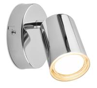 Briloner - Aplique De Pared Interior Orientable IP44 Casquillo GU10 Cromo
