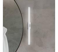 BRILONER - Aplique espejo baño IP44, resistente a las salpicaduras, 4.000K blanco neutro, apliques espejo de baño, 60 x 6,5 x 4,5 cm, cromo