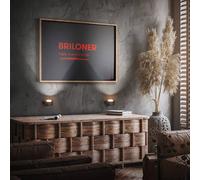 Briloner Aplique de pared LED Tari, negro, CCT, regulador táctil, USB EC:EPREL:2023115