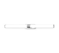 Briloner Aplique de pared LED Runt, longitud 60 cm, cromada, 4000 K, IP44 EC:EPREL:1541365