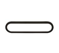 BRILONER - Aplique espejo baño LED con luz indirecta, protección IP44 contra salpicaduras, apliques espejo de baño, luz espejo, 35 x 9 x 4 cm, negro