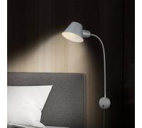 Briloner Brello aplique de pared, soporte de pared redondo, cromo