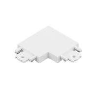 BRILONER - Conector de esquina para carril Luxtrail, accesorio, pieza de prolongación, 45mm, blanco