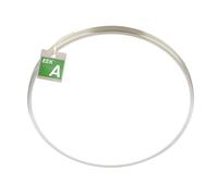 BRILONER - EEK A Lampara techo LED eficiente con 12,7W a 2900lm, luz blanca neutra, plafon LED techo, salon, plafones para techo, 33x6 cm, níquel mate