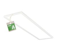 BRILONER - EEK A Panel LED eficiente con 13,5W a 2900lm, aprox. 50.000h de luz, luz indirecta, techo, superficie cocina, paneles, lampara, 100x25x6 cm, blanco