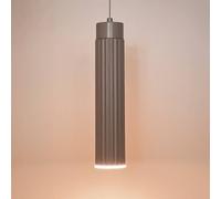 Briloner Lámpara colgante LED recargable «Hang», color beige, plástico, atenuable