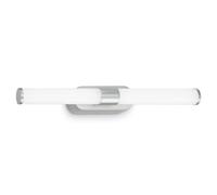 Briloner Aplique LED Runt IP44 directo 4.000K cromo mate