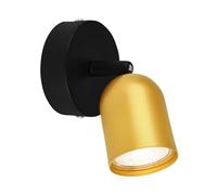 BRILONER - Lámpara de lectura, Lámpara de pared de interior, Lámpara, Lámpara de pared de interior, Giratoria, Lámpara de salón, Negro-Oro