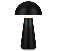 Briloner - Lámpara de Mesa LED con Batería, Regulable, Táctil, Luz Móvil, Lamparas de Mesita de Noche, Lampara de Mesa, Lampara Recargable, Lampara LED, Lampara Inalambrica, 28x16 cm, Negro