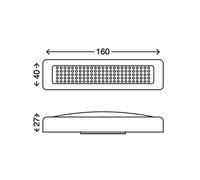 Briloner Lámpara de mueble LED Pusi, a pilas True