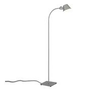 BRILONER - Lámpara de Pie Flexible, Lámpara de Pie Regulable, Interruptor Basculante, 1x Casquillo E27 Máx. 10 Vatios, Incl. Cable, Cromo Mate, 152 cm