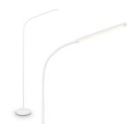 BRILONER - Lampara de pie LED con control táctil, regulable, función memoria, lampara de pie salon, 21 x 170 cm, blanco
