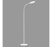 Briloner Lámpara de pie LED Office Step, blanco, dim CCT