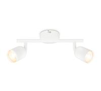 BRILONER - Lámpara de Techo, Lámpara de Techo, Lámpara, Giratoria, Lámpara de Salón, Lámpara de Dormitorio, Lámpara de Cocina, Blanco