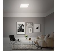 Briloner Lámpara de techo LED B smart RGBW blanca atenuable 42x42cm