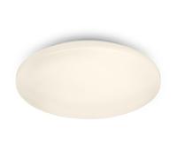 BRILONER - Lámpara de techo LED con decoración de estrella,lámpara de techo LED baño IP44, decoración perforada, 24W, 2600 lúmenes, luz blanca calida, Ø40 cm, lampara baño techo, plafon baño